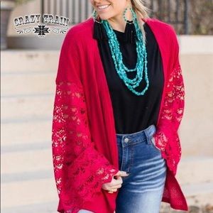 Crochet Cardigan Bell Sleeves